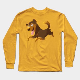 Happy dog Long Sleeve T-Shirt